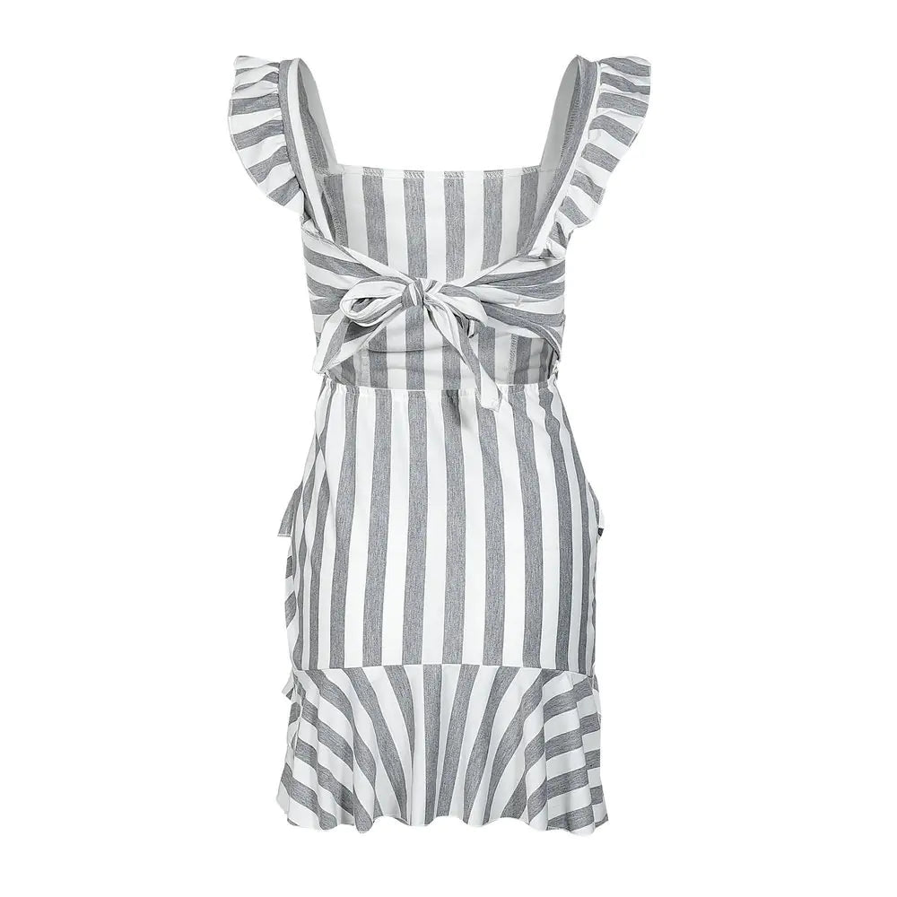 Lace Cami Dress, Striped Dress, Tie-Front Dress