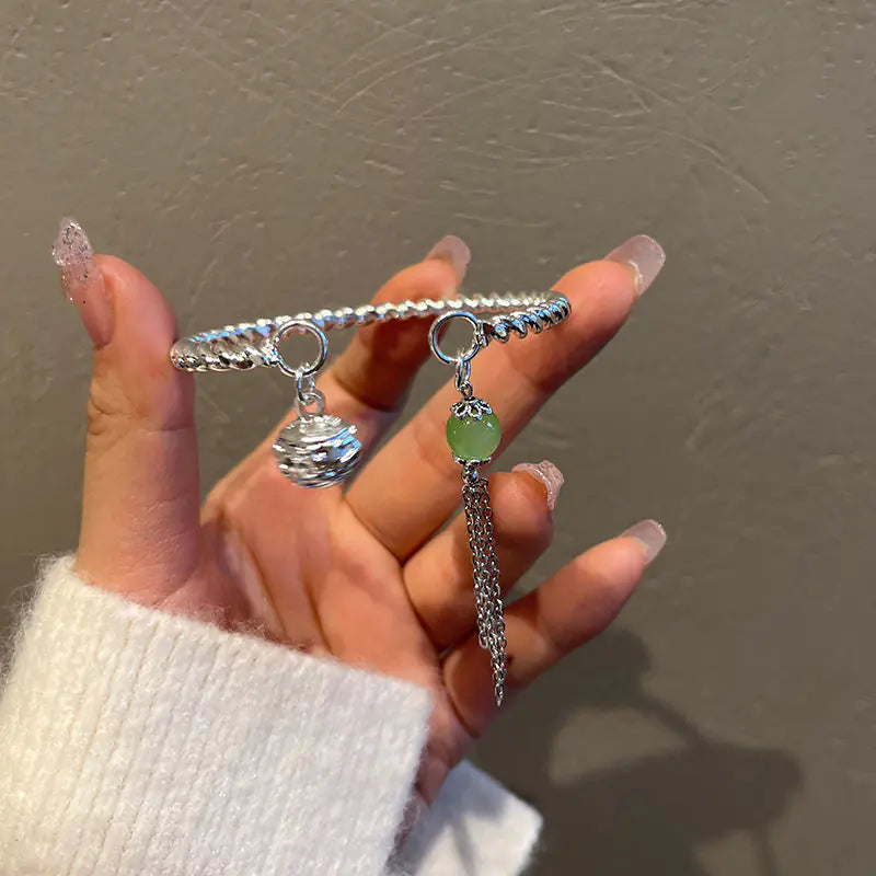 Casual Geometric Bell Bracelet for Women