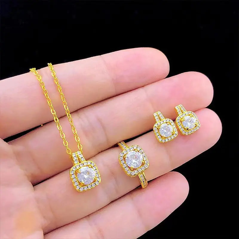 Fashion Zirconia 3-Piece Jewelry Set for Women