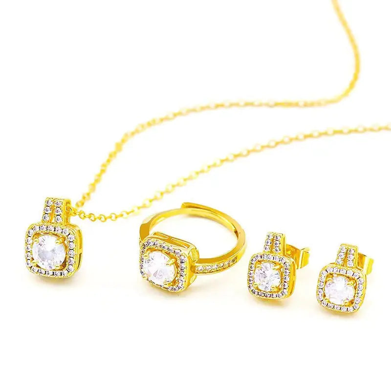 Fashion Zirconia 3-Piece Jewelry Set for Women