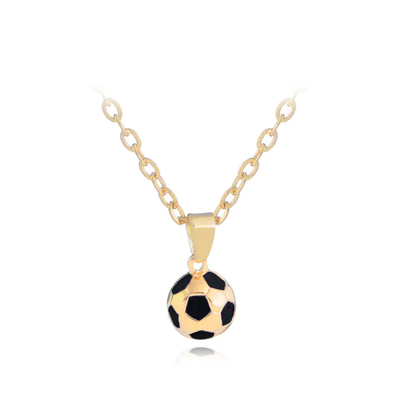 Personalized Football/Soccer Necklace - Sports Jewelry