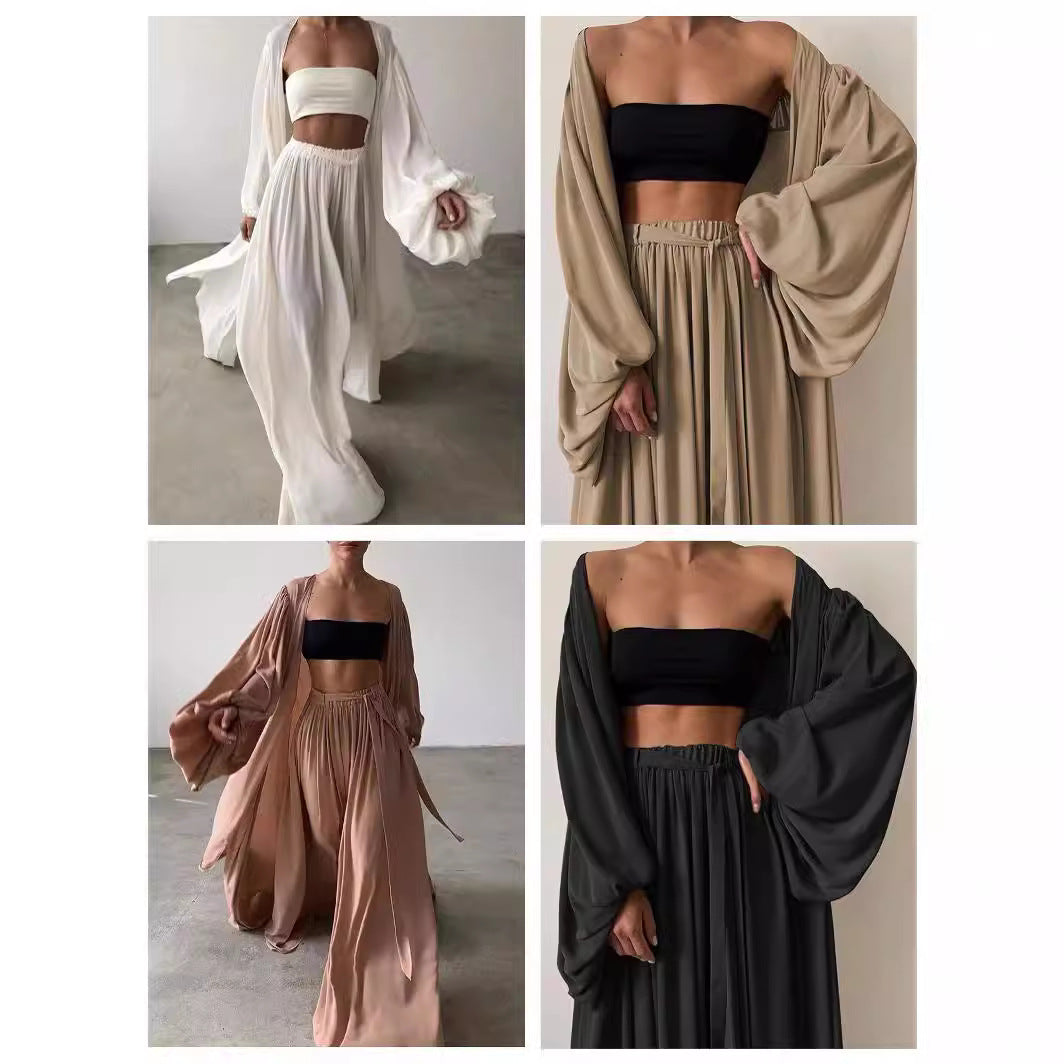 Fashionable Women's Spring/Summer 3-Piece Set