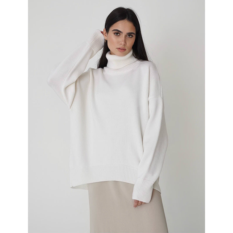 Winter Maternity Sweater - Korean Style Oversized Knit