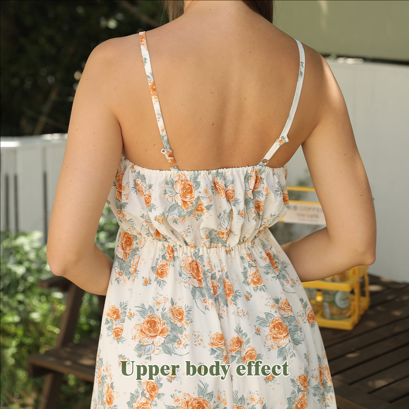 Women's Fashion Simple floral Jumpsuit. Printed Dresses