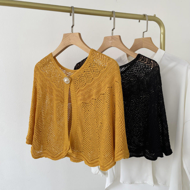 Elegant Sheer Shawl for Stylish Outfits and Comfort