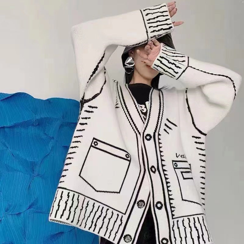 Fall/Winter Women's Oversized Cardigan Sweater