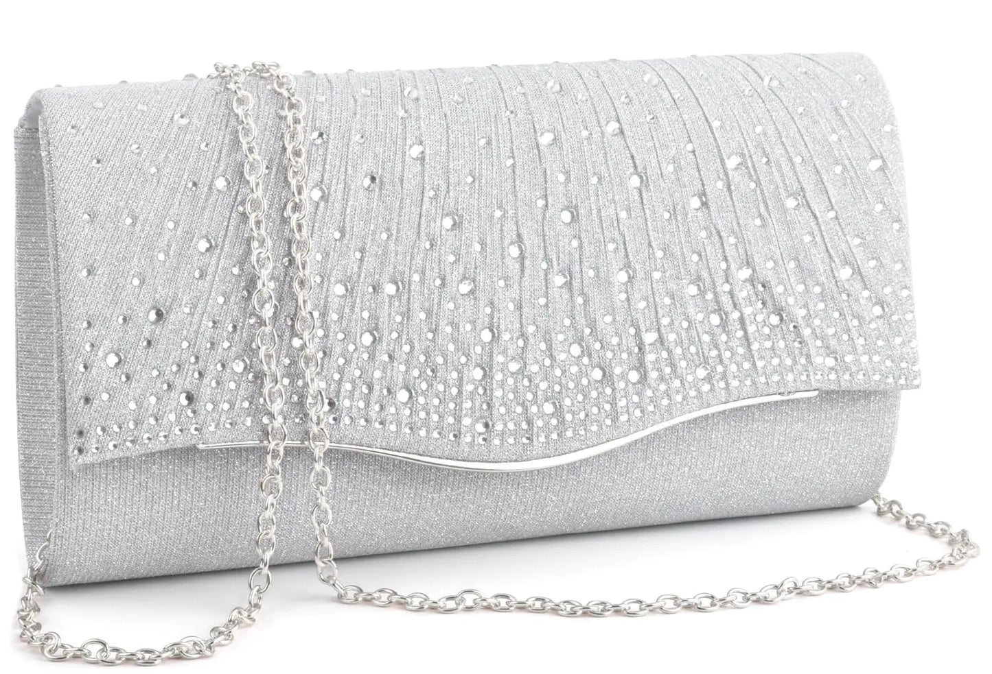 Clutch Purses for Women. Evening Handbags for Formal Wedding Party, Cocktail, Prom. Crossbody Shoulder Envelope Bag