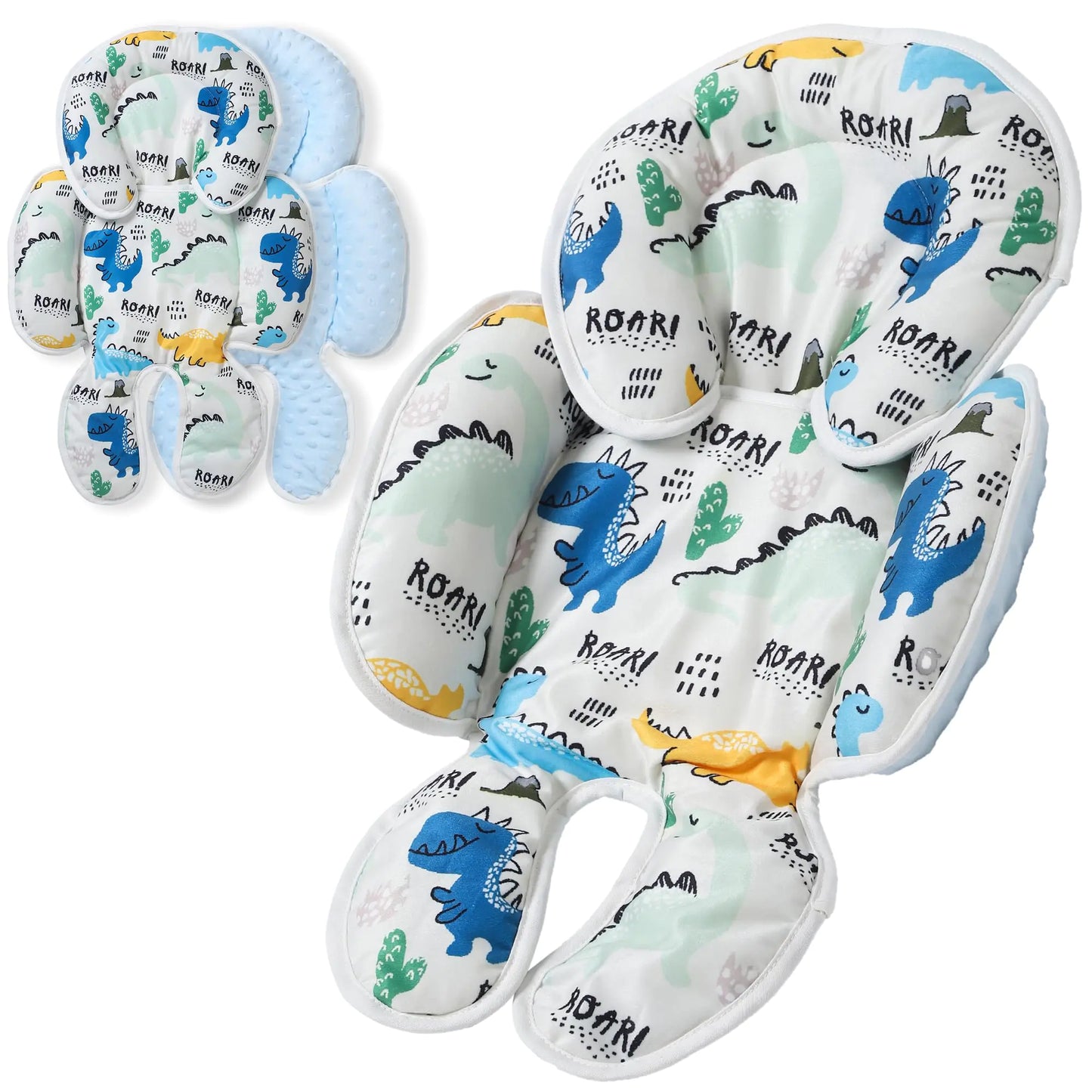 Baby 2-in-1 Infant Car Seat. Extra Soft Head Support Insert for Newborns. Pillow Cushion for Carseats/Strollers/Swings and Bouncers