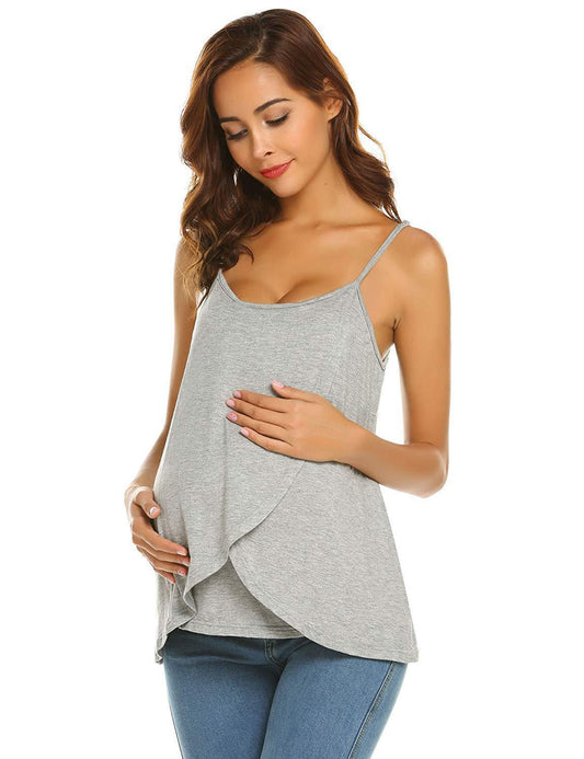 Cross Back Sexy Loose Women's Soft Tank Top