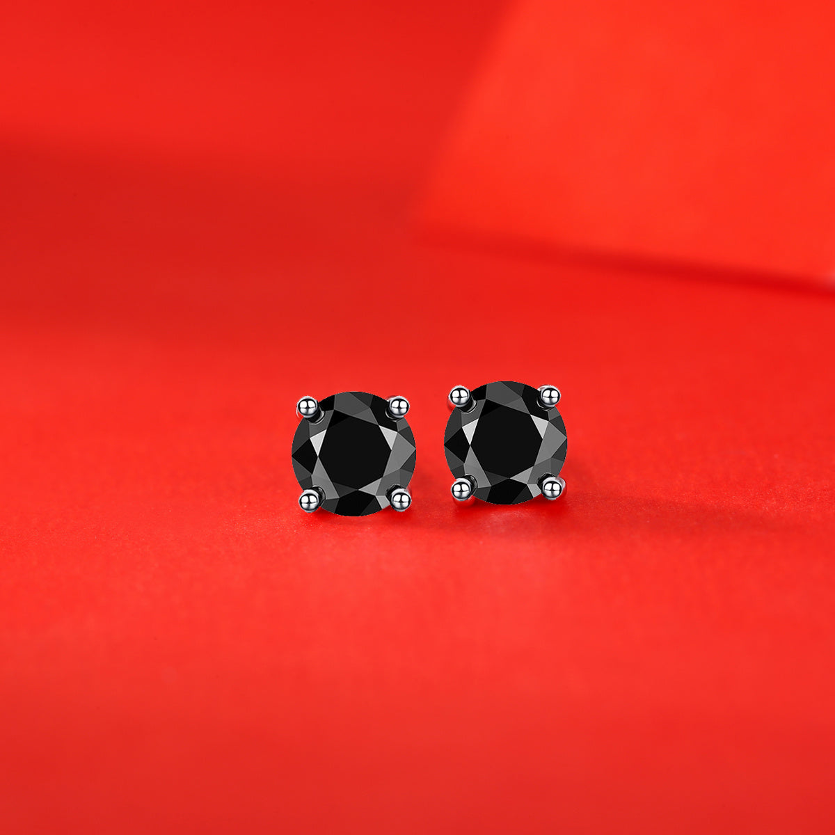 Pure Love Luxury Fashion Diamond Earrings. Stud Set Mosan Diamond Silver Jewelry