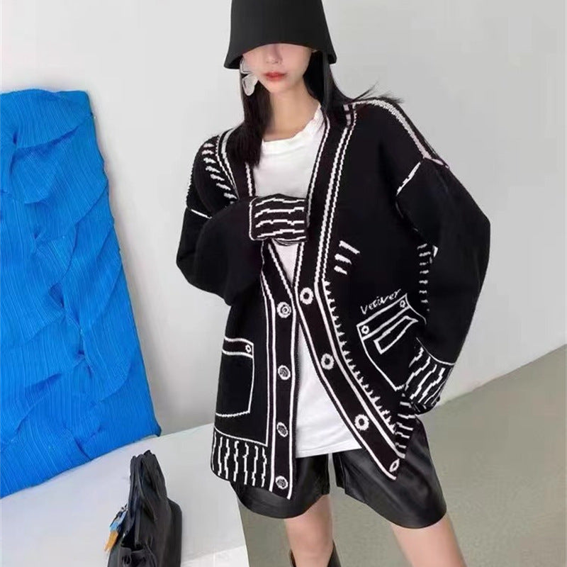 Fall/Winter Women's Oversized Cardigan Sweater