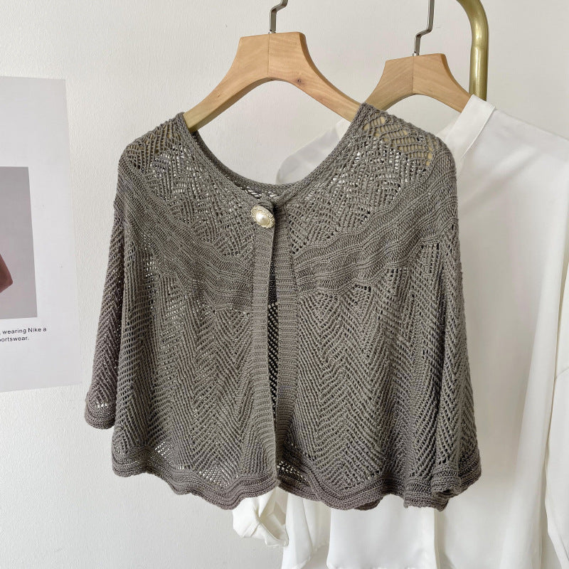 Elegant Sheer Shawl for Stylish Outfits and Comfort