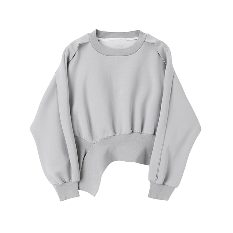 Chic Thin Pure Cotton Sweet Short Niche Tops