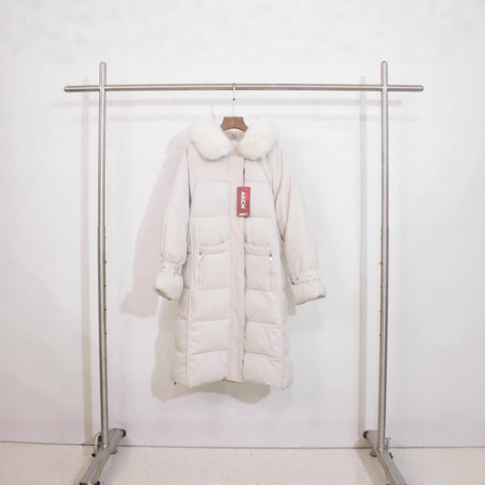 Thick Down Women Loose fur winter Jacket