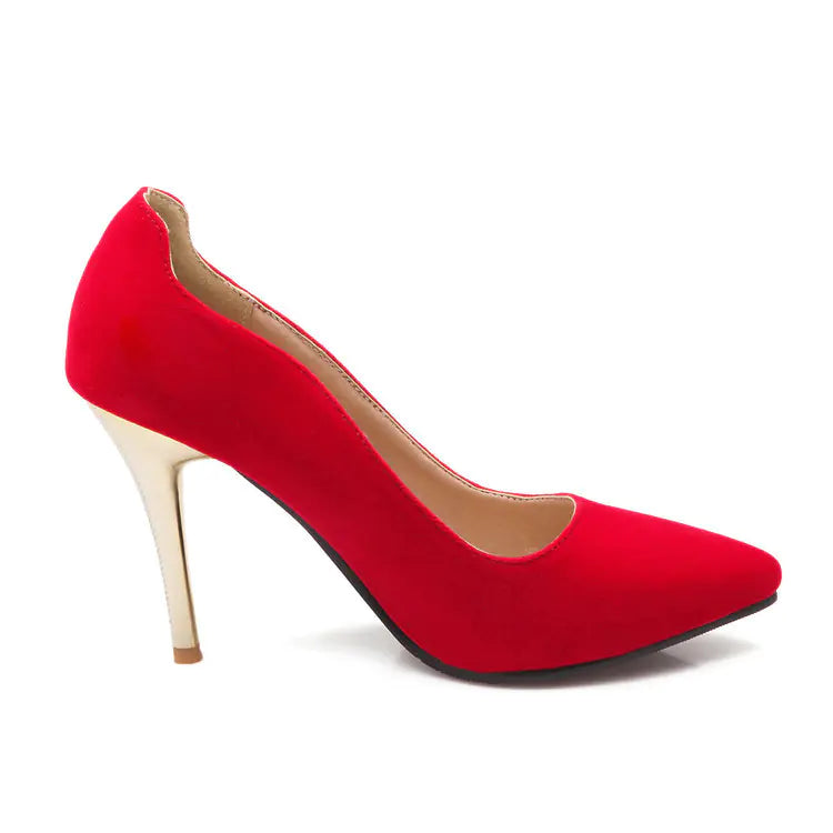 Premium Suede High Heels for Women