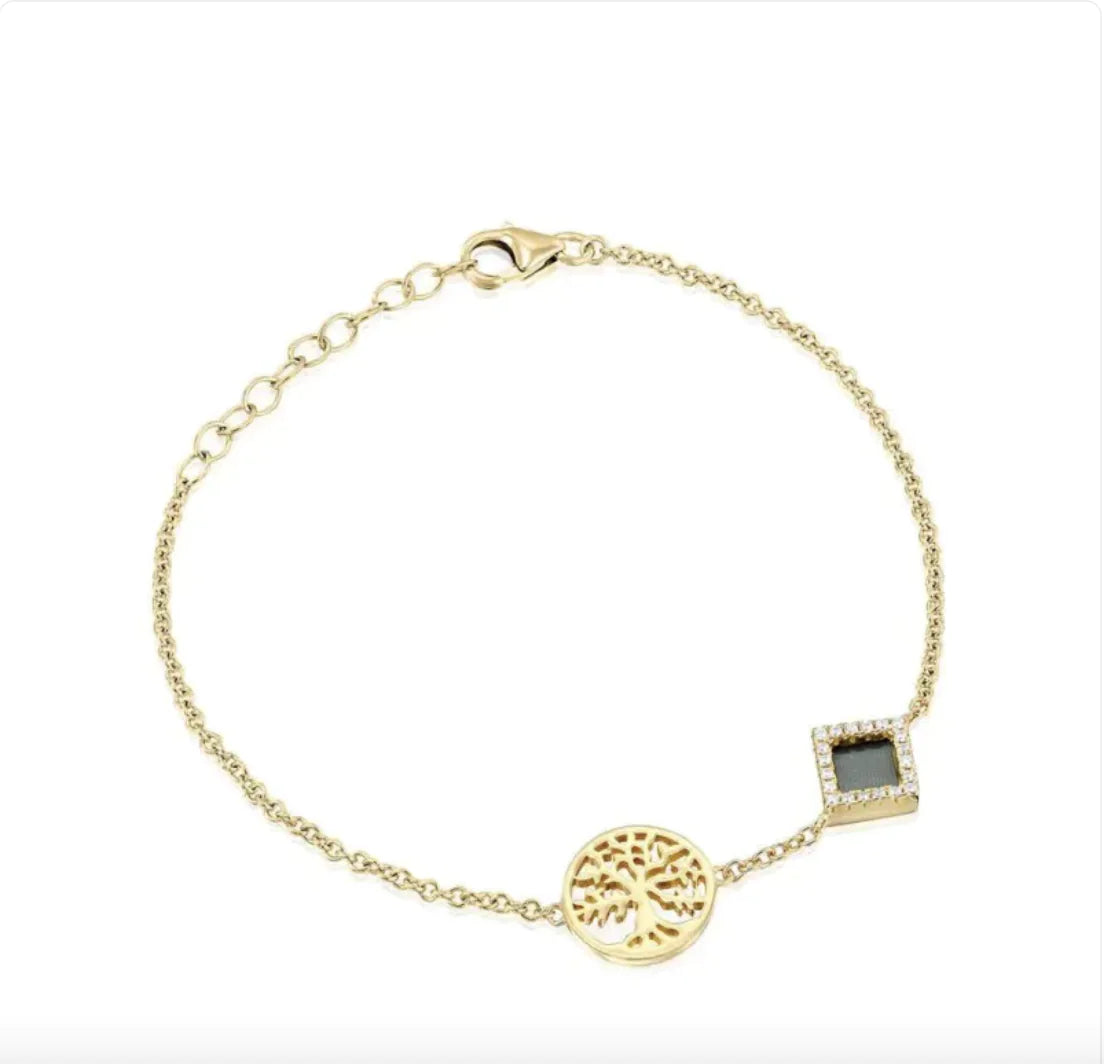 Infinity 8 Necklace & Bracelet Set