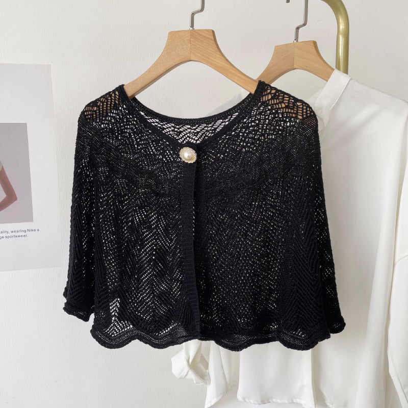 Elegant Sheer Shawl for Stylish Outfits and Comfort