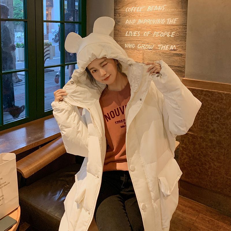 Women's Oversized Korean Style Down Jacket (Winter Coat)