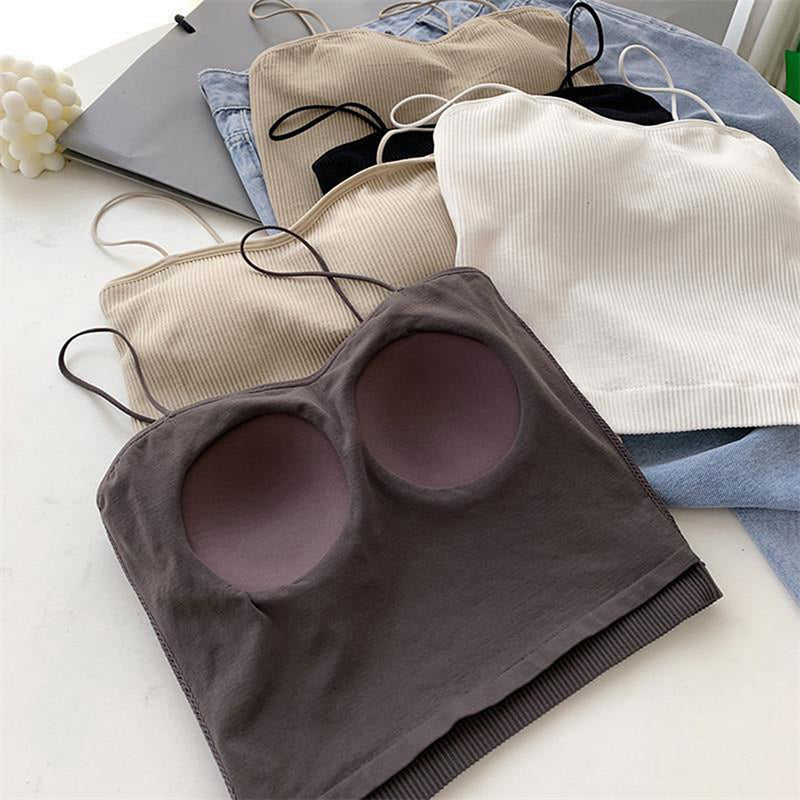 Women's Slim Knit Casual Solid Color Tank Top