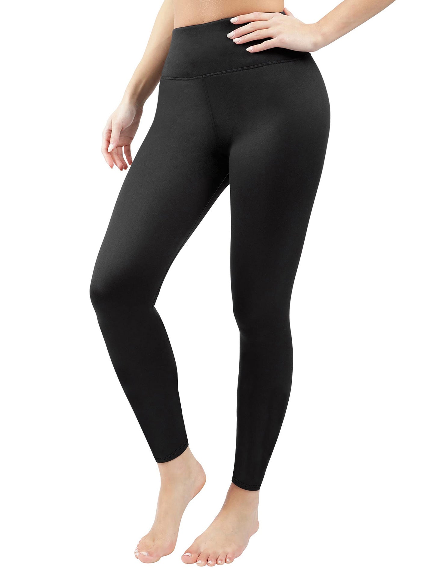 Fleece Lined Padded Warm Women's High Waist Tight Leggings