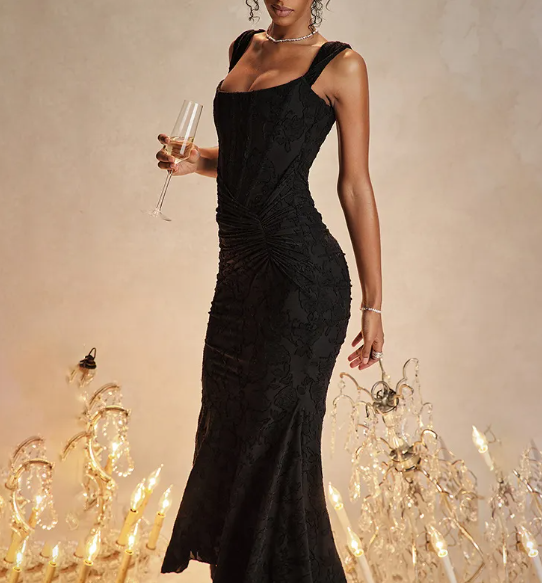 Mozision Off-Shoulder Ruched Bodycon Party Dress