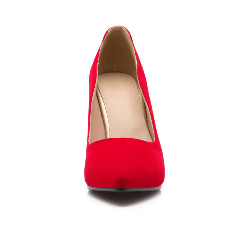 Premium Suede High Heels for Women