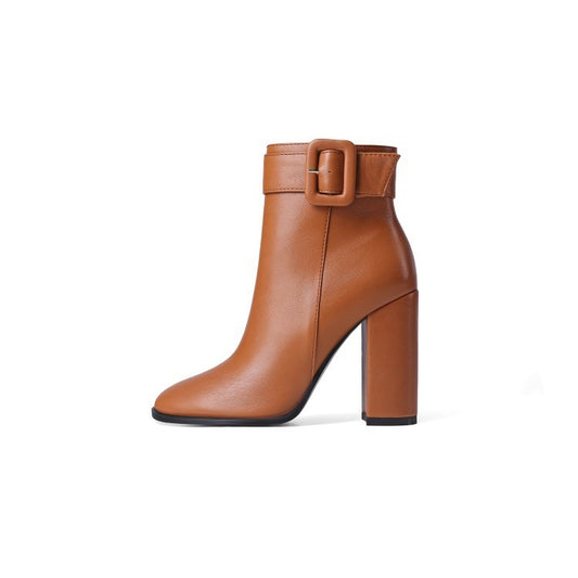 Thick Heel Short  Women Fashion Boots