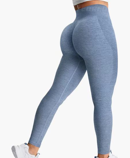 High Waist Workout Hip Lifting Sport Tights.  Running Leggings.