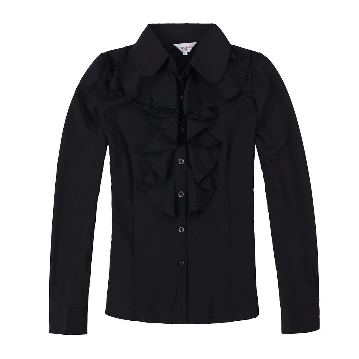 Women's Versatile Chiffon Lace Professional Shirt