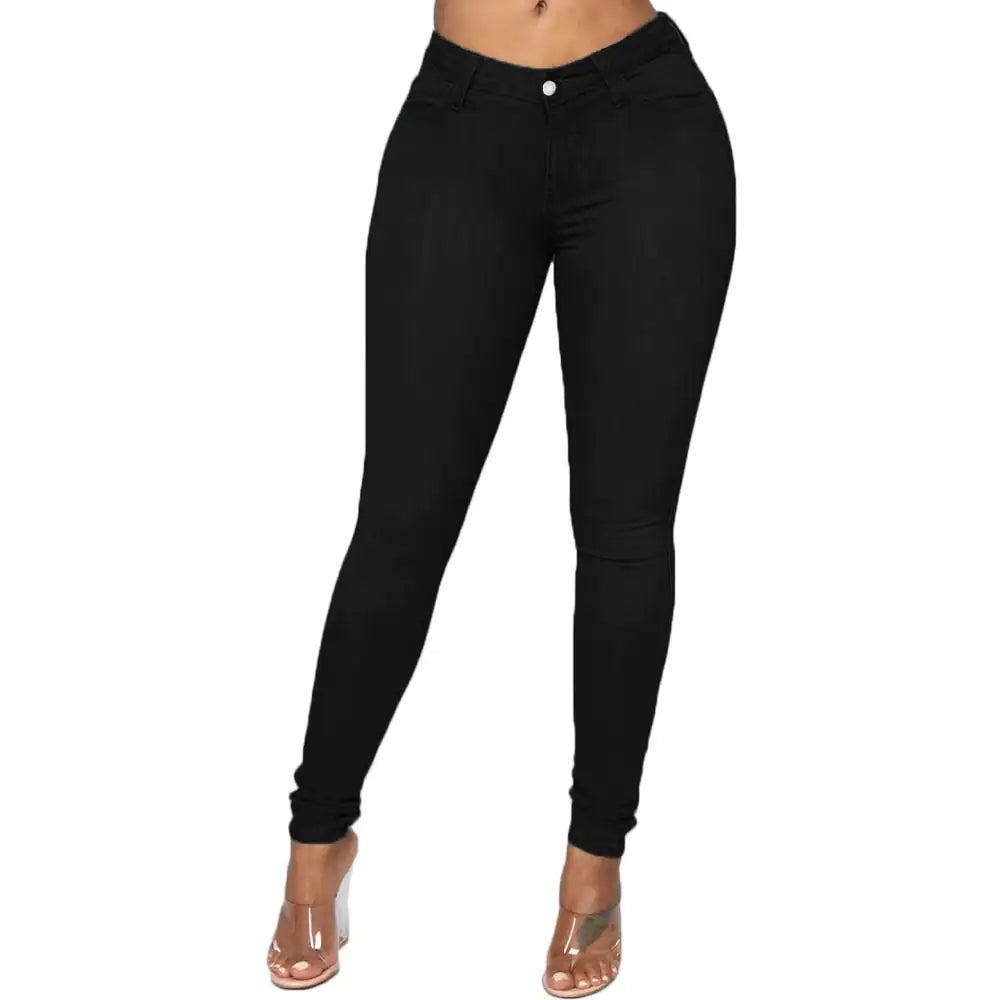 European Style Women's Skinny Jeans Pencil Pants