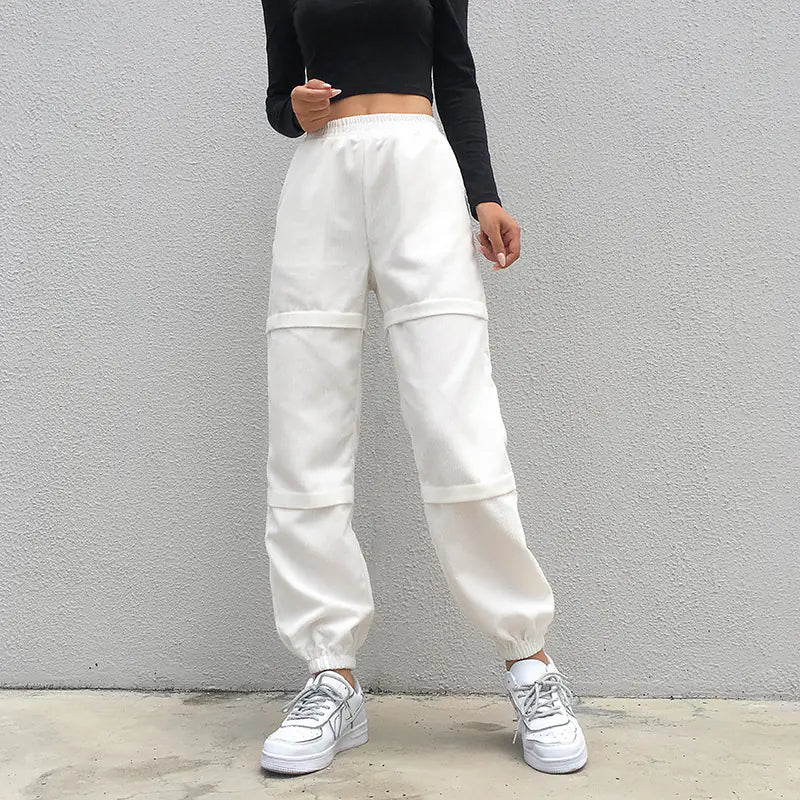 Corduroy Tapered Pants for Women