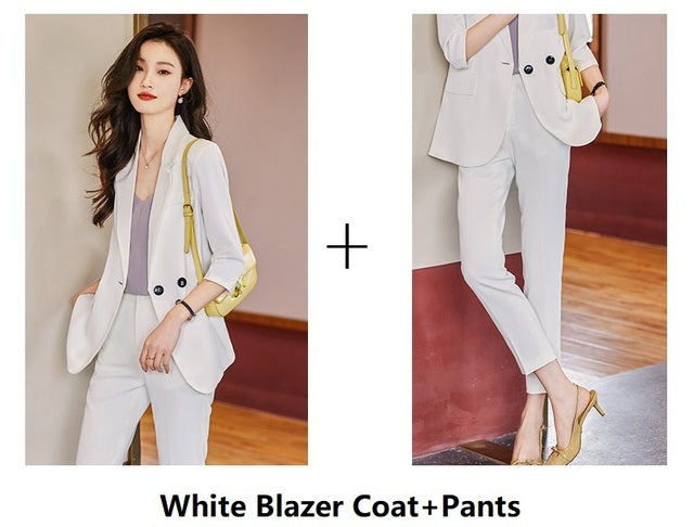 Women's Professional Business Suit for Spring & Summer