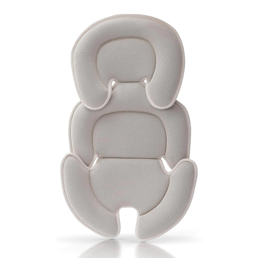 Infant Insert Car Seat Head and Body Supports for Babies. Soft Seat Insert Cushion Pad for Car Seats and Baby Strollers