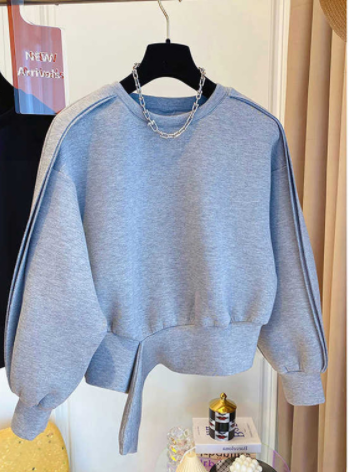 Chic Thin Pure Cotton Sweet Short Niche Tops