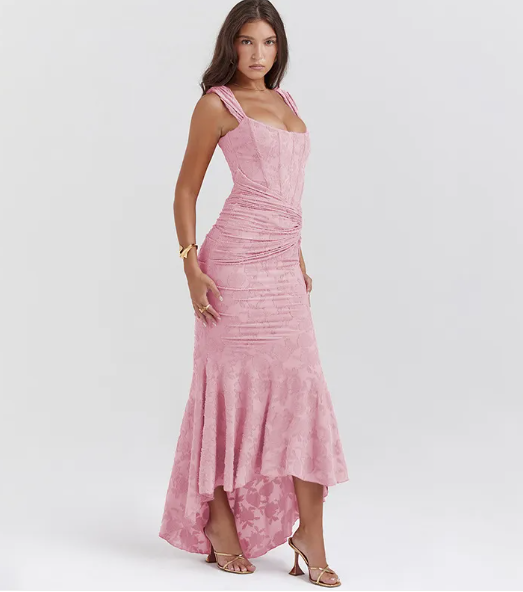 Mozision Off-Shoulder Ruched Bodycon Party Dress