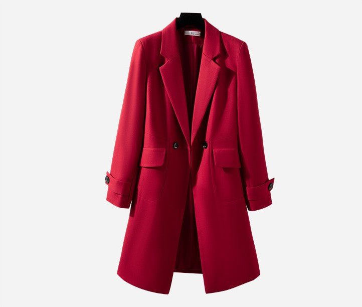 Women's Professional Long Trench Coat