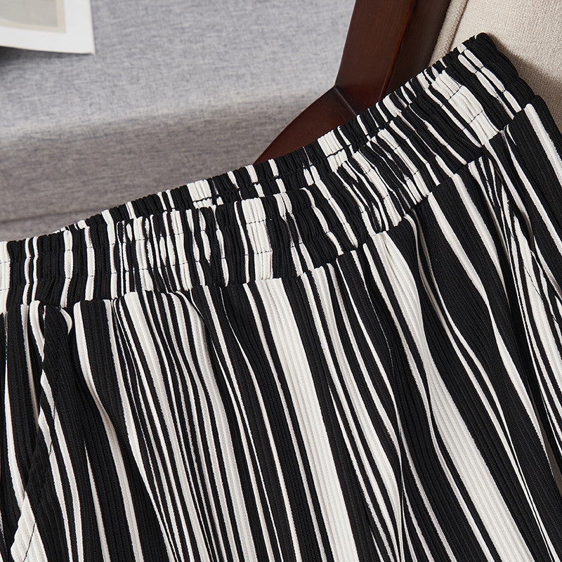 Extra Large Wide-Leg Pants for Women (300 Catties)
