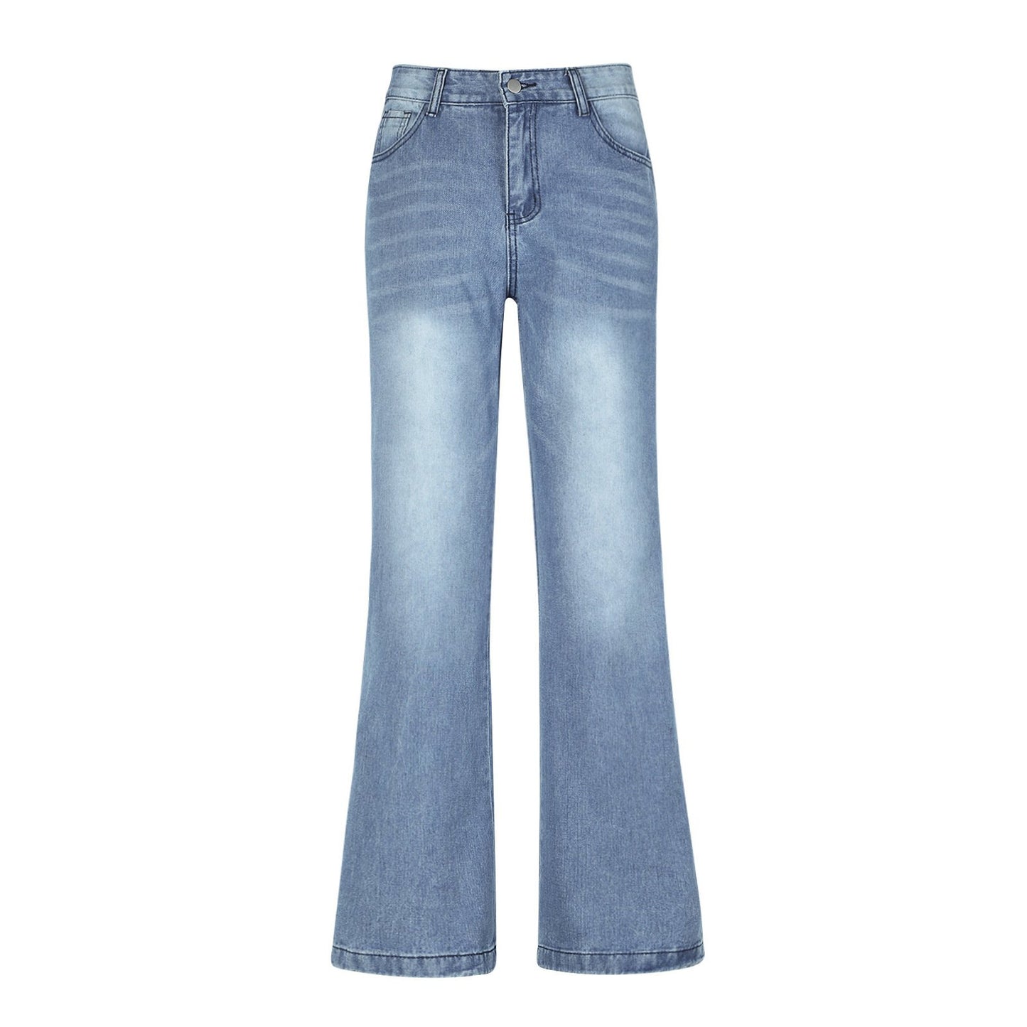 High Waist Loose Wide Leg Women's Jeans - New Arrival