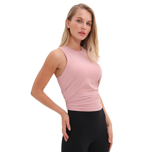 Loose Women's Yoga Top, Breathable Workout Tank