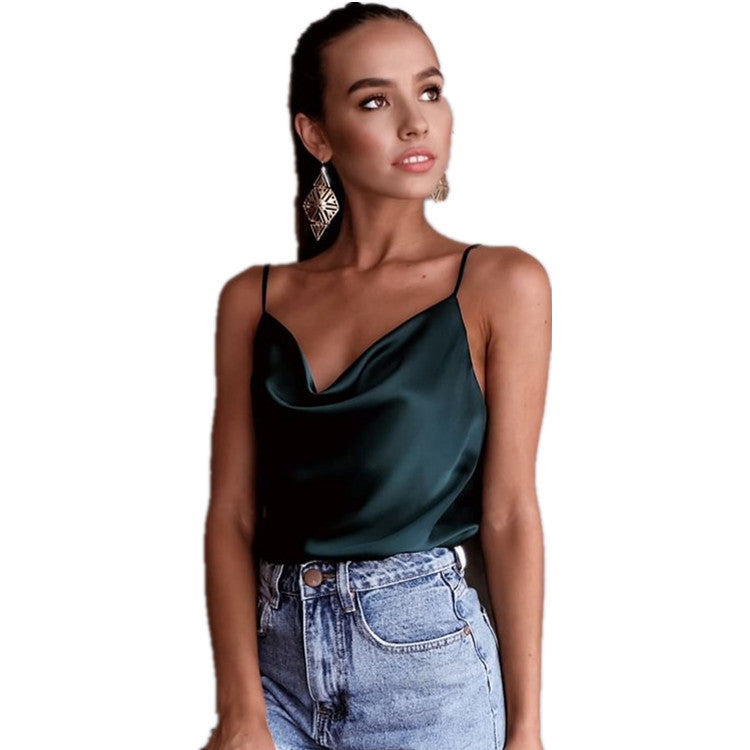 Summer Women's Solid Color Tank Top