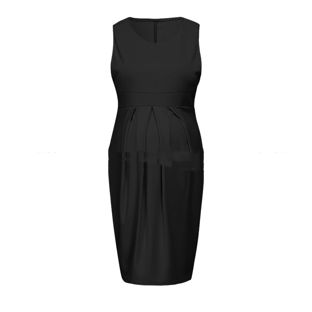 Women's Maternity Dress - Warm Summer Style