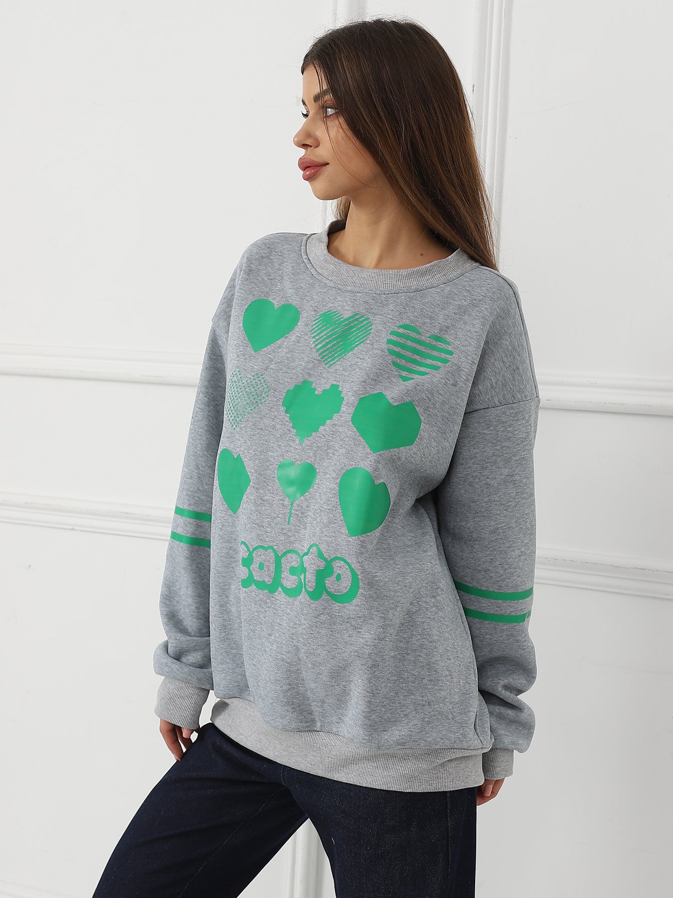 Stylish Women Sweatshirt Top