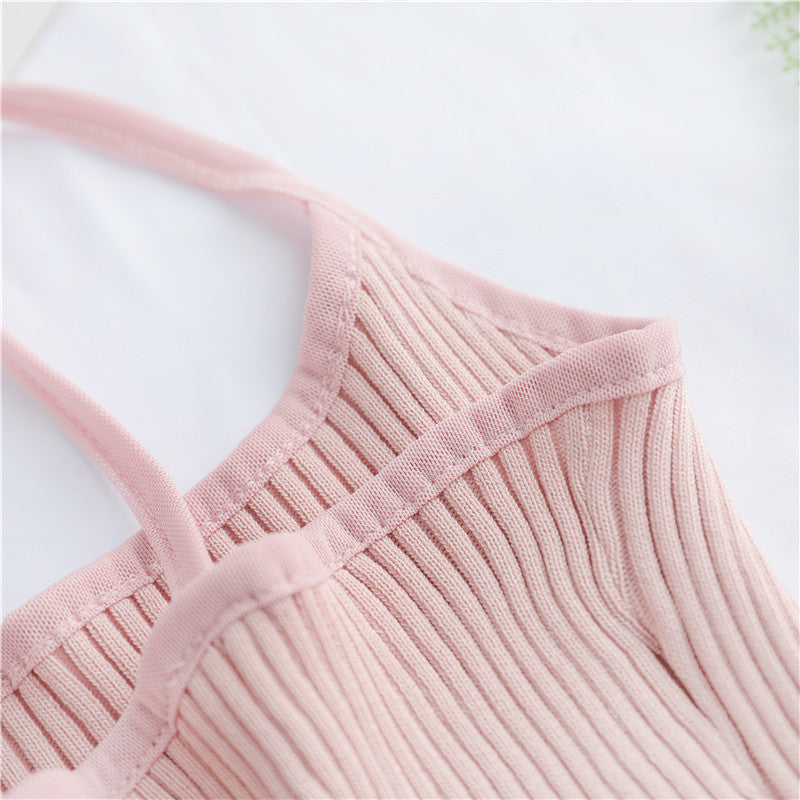 New Women's Sleeveless Embroidered Tank Top