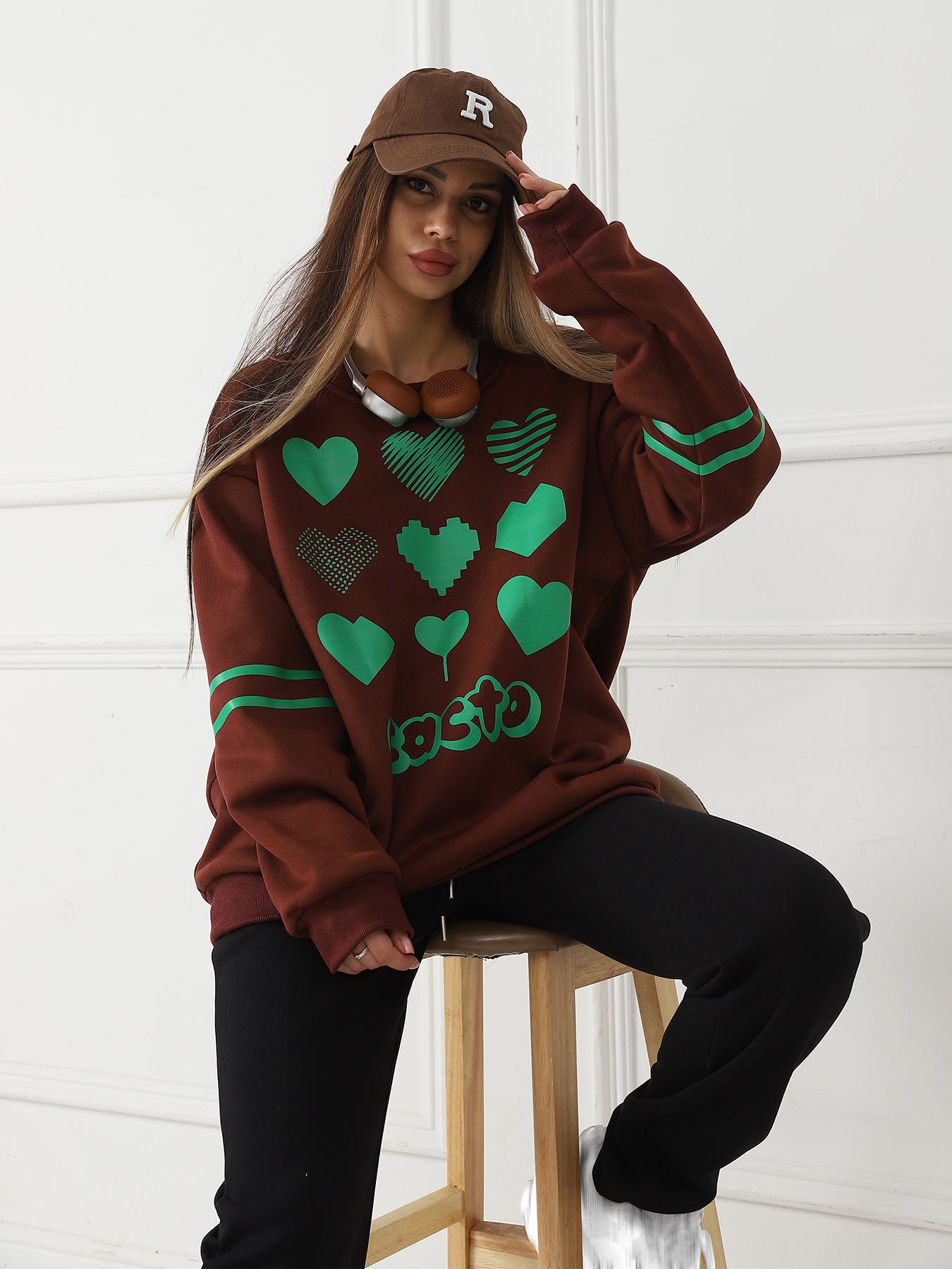 Stylish Women Sweatshirt Top