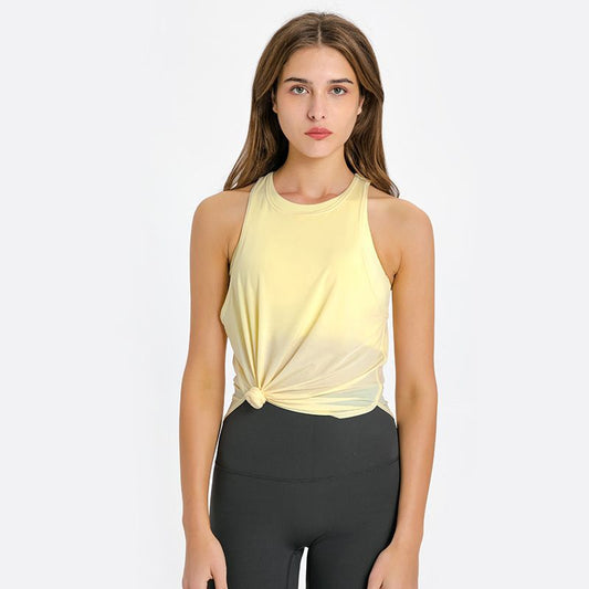 Women's Lightweight Yoga Tank Top with Removable Padding