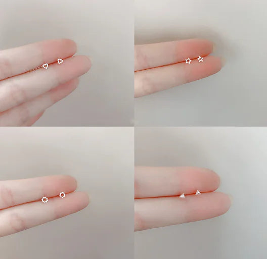 Mini Geometric Earrings for Women - Casual & Party Wear
