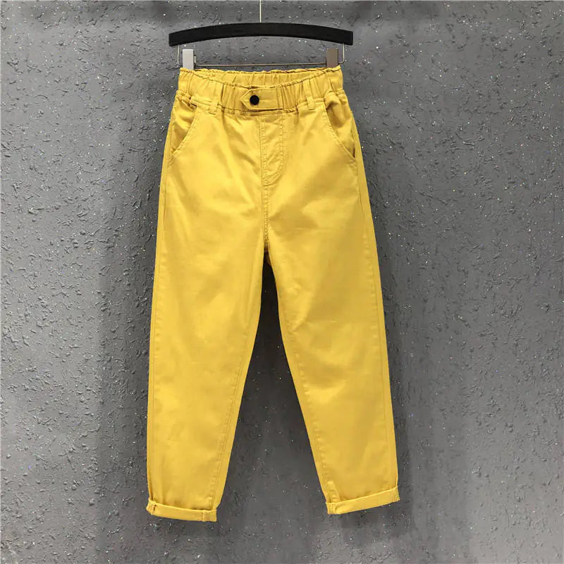 Casual High Waist Loose Harem Pants for Women
