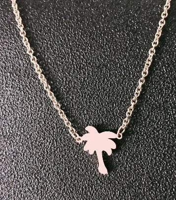 Palm Tree Bracelet - Beach Jewelry Accessory
