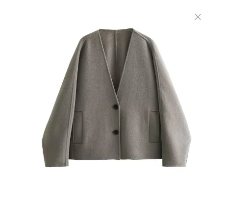 WOLFF Elegant Wool Jacket for Women (One Piece)