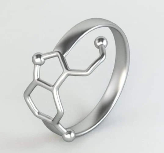Geometric Molecule Ring - Trendy Minimalist Jewelry